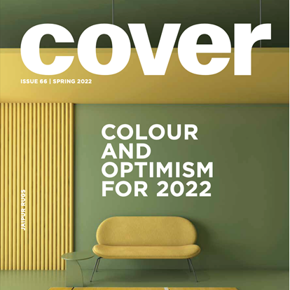 Cover Magazine features Claudia Afshar Collection