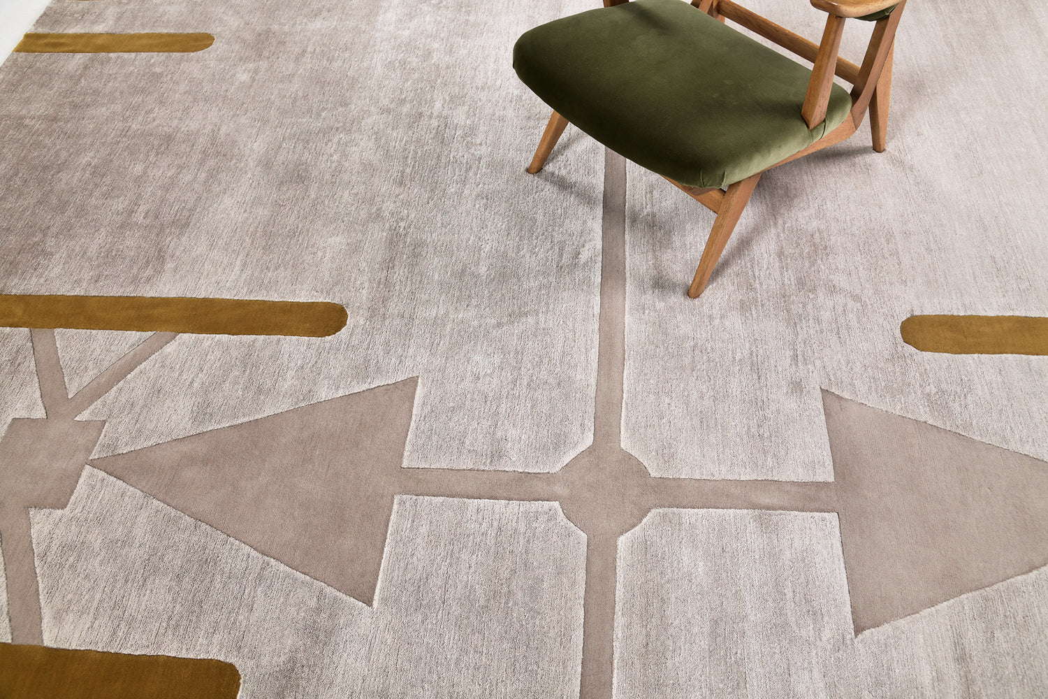 Modern Abstract Rug by Cesar Giraldo