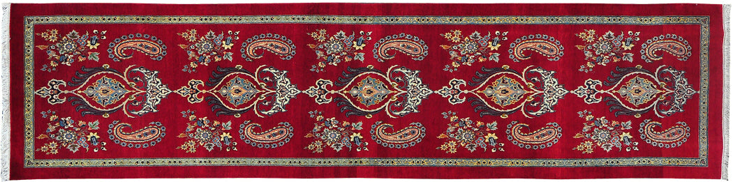Original Vintage Red Persian Runner Rug