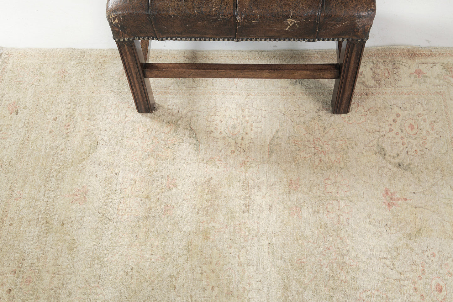 Natural Dye Antique Sultanabad Revival Rug