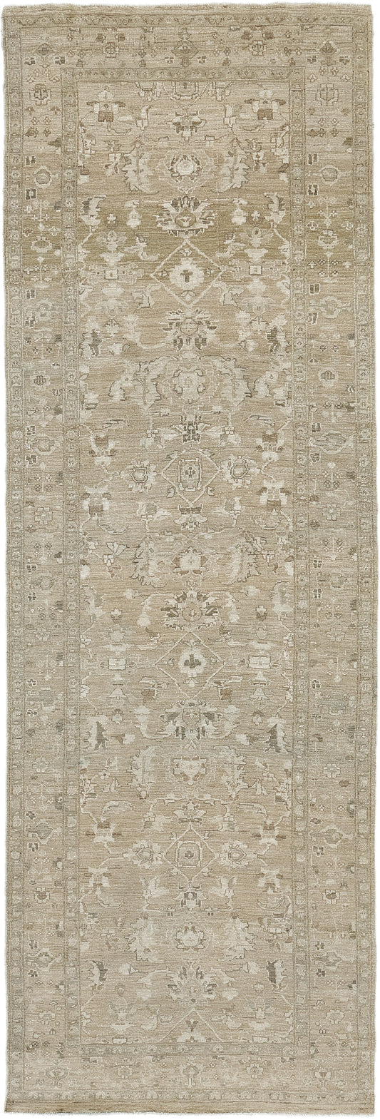 Vintage Style Mahal Revival Runner