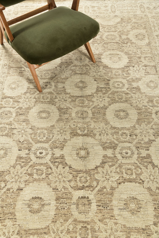 Vintage Style Tabriz Design Rug