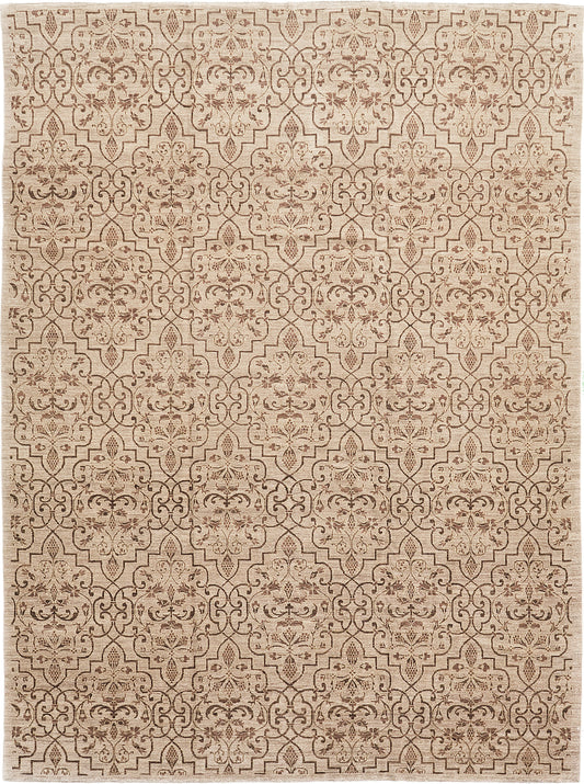 Natural Dye Transitional Rug Design D5159 Divine