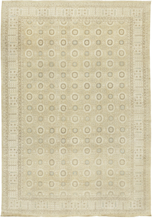 Vintage Style Tabriz Haji Jalili Revival Rug