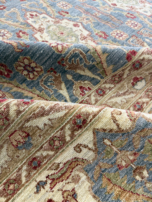 Natural Dye Agra Allover Design Rug Bliss Collection