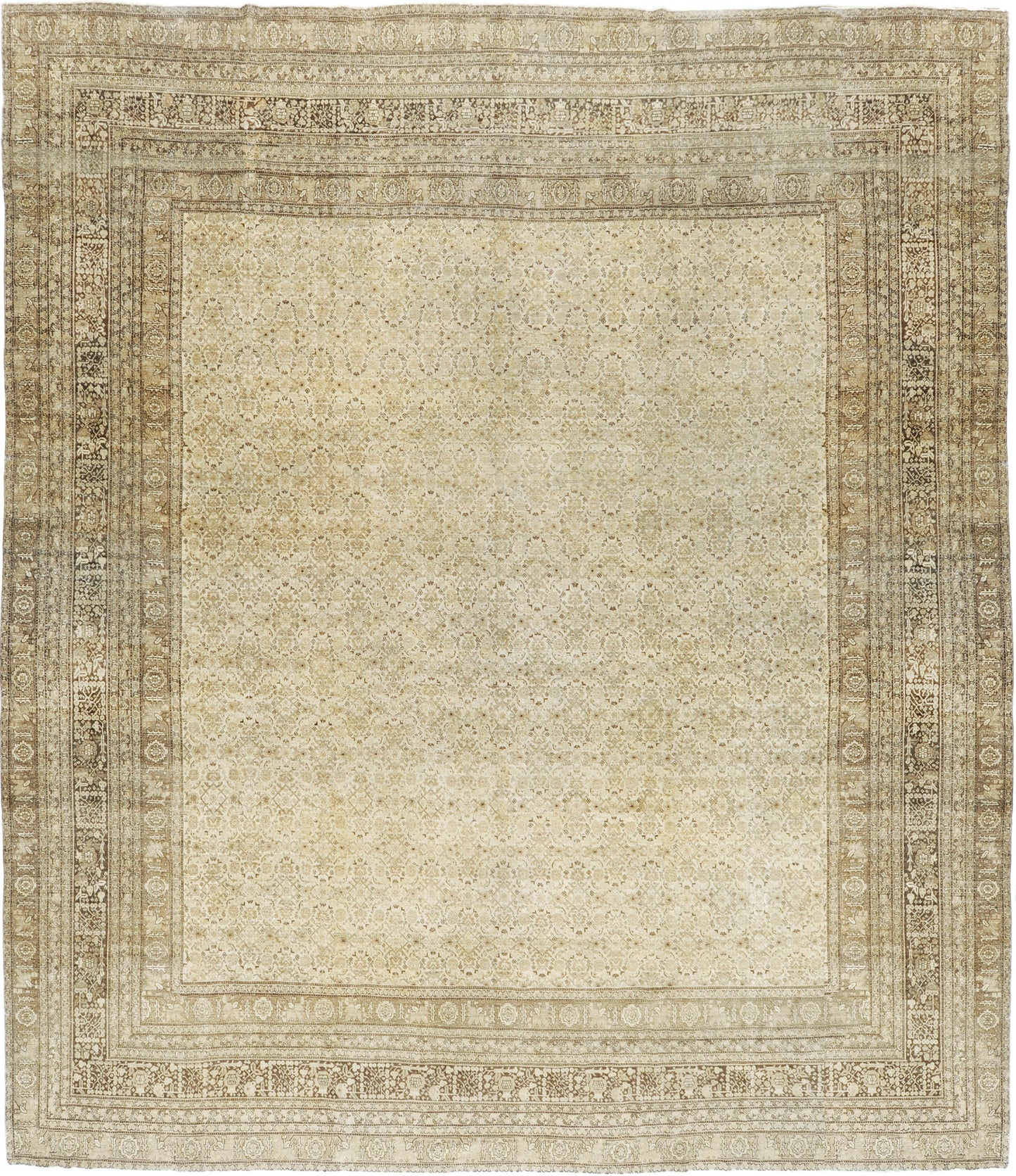 Persian Rug 2328 Antique Persian Tabriz Rug 16013