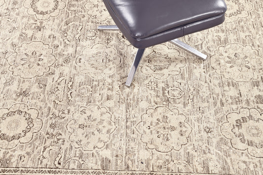 Vintage Style Tabriz Hadji Jalili Revival Rug