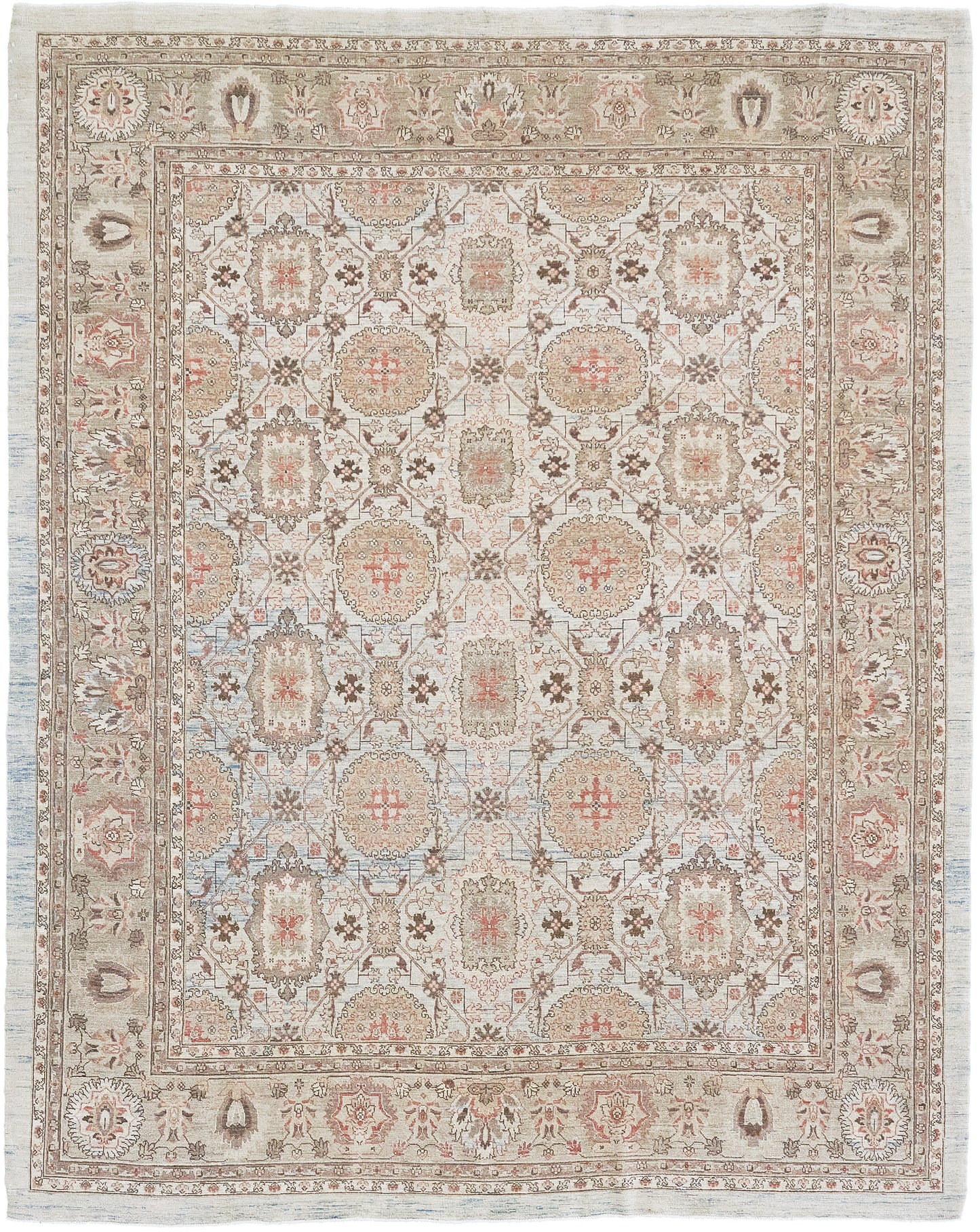 Natural Dye Tabriz Revival Rug D5137 Bliss