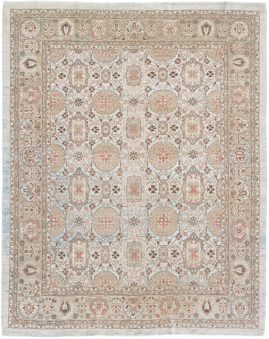 Natural Dye Tabriz Revival Rug D5137 Bliss