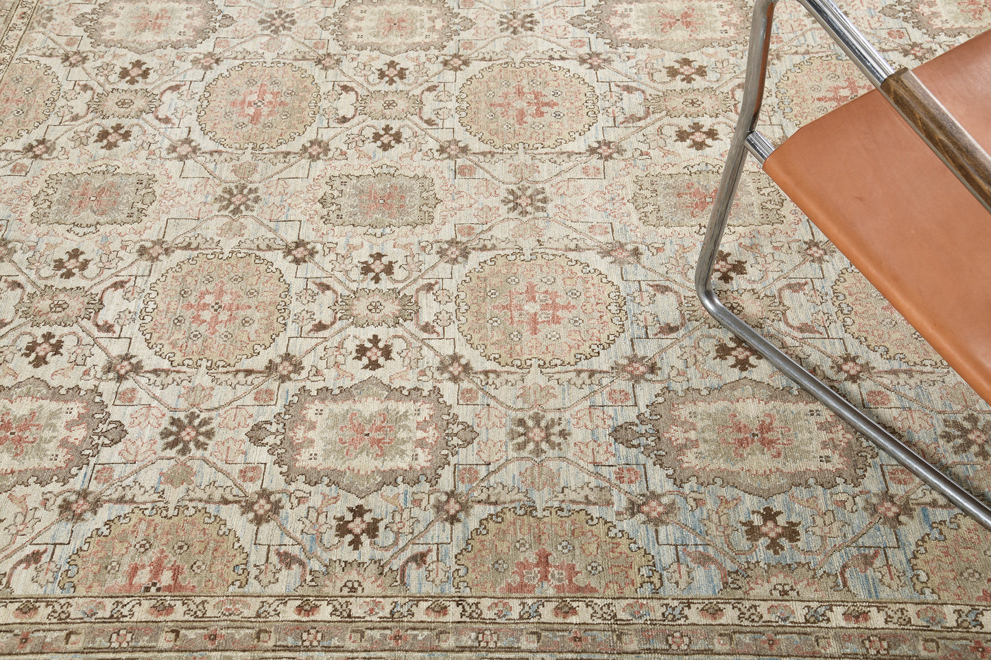 Natural Dye Tabriz Revival Rug D5137 Bliss