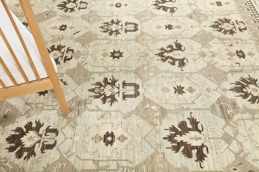 Vintage Style Bakhshaish Design Rug D5415