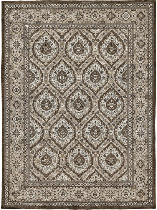 Vintage Style Panel Design Rug D5380