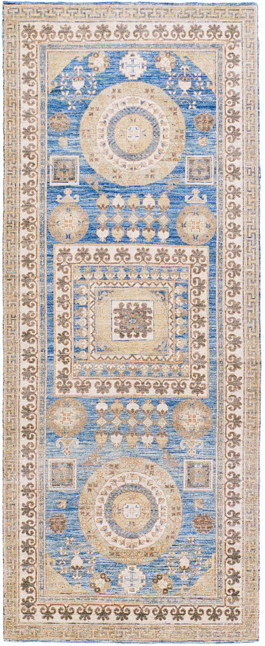 Vintage Style Khotan Revival Runner
