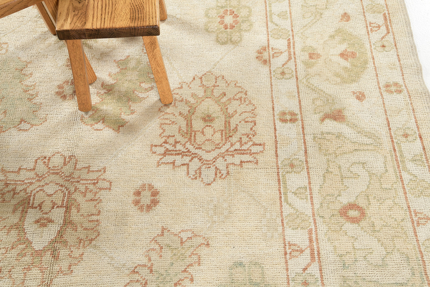 Turkish Oushak Revival Rug