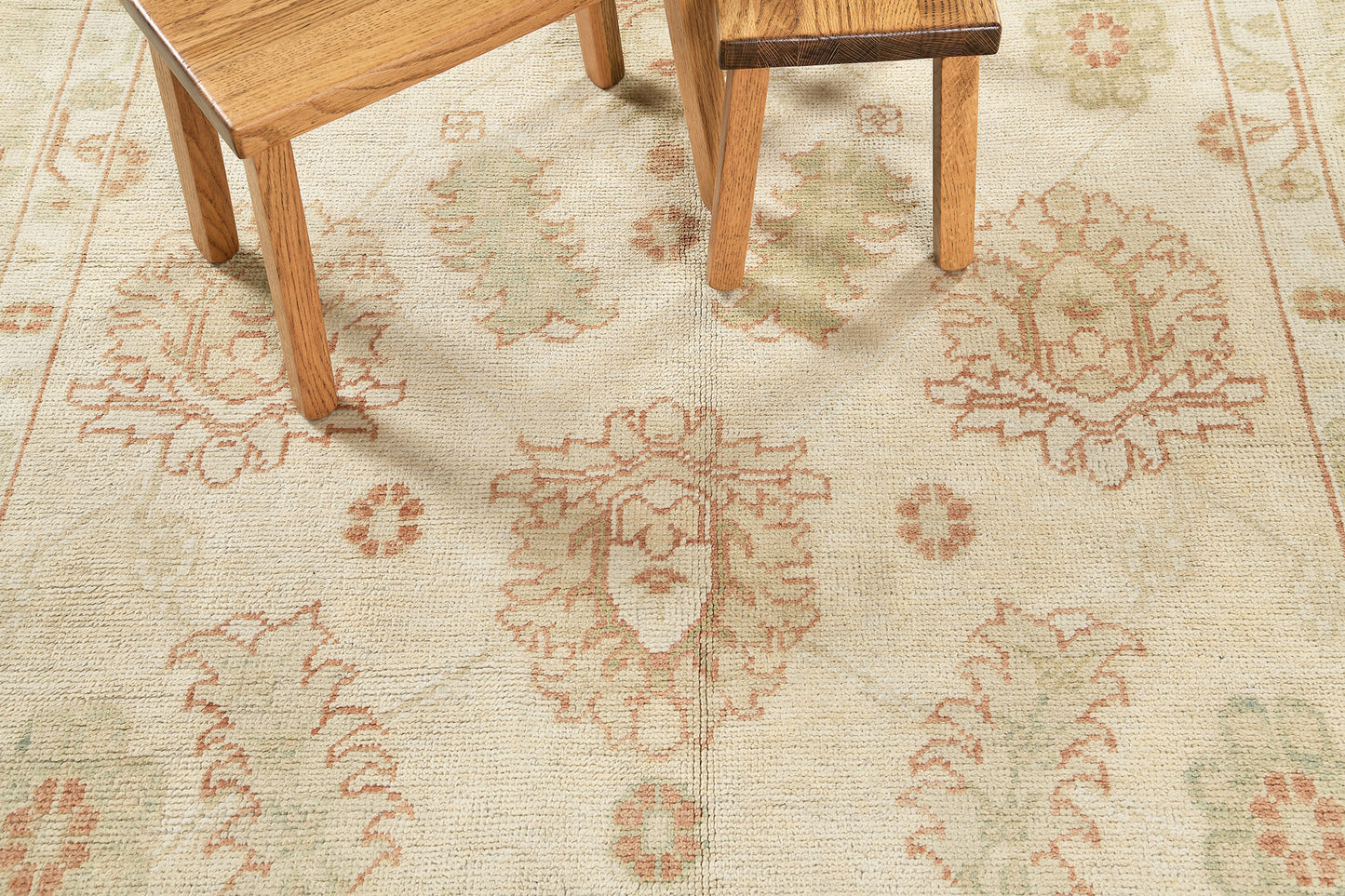Turkish Oushak Revival Rug