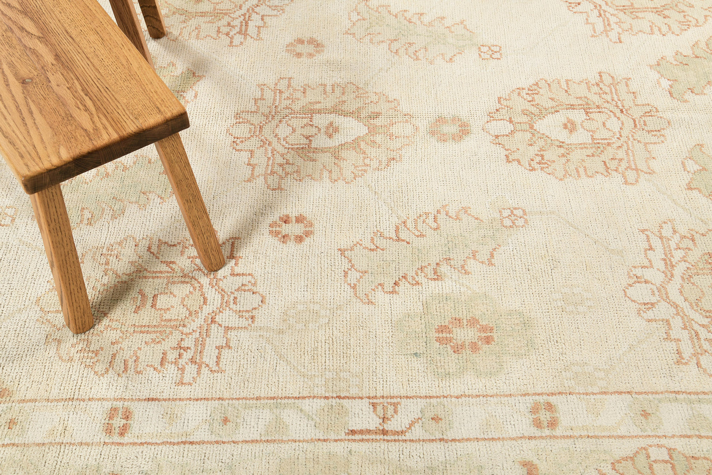Turkish Oushak Revival Rug