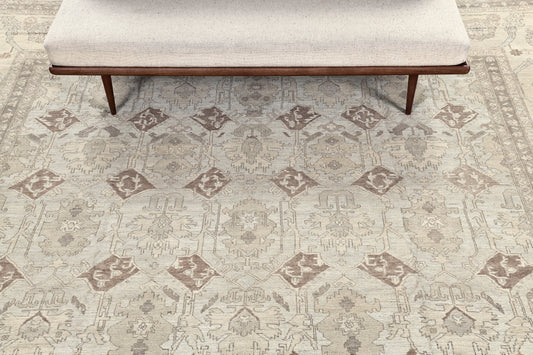 Vintage Style Bakhshaish Design Rug D5415