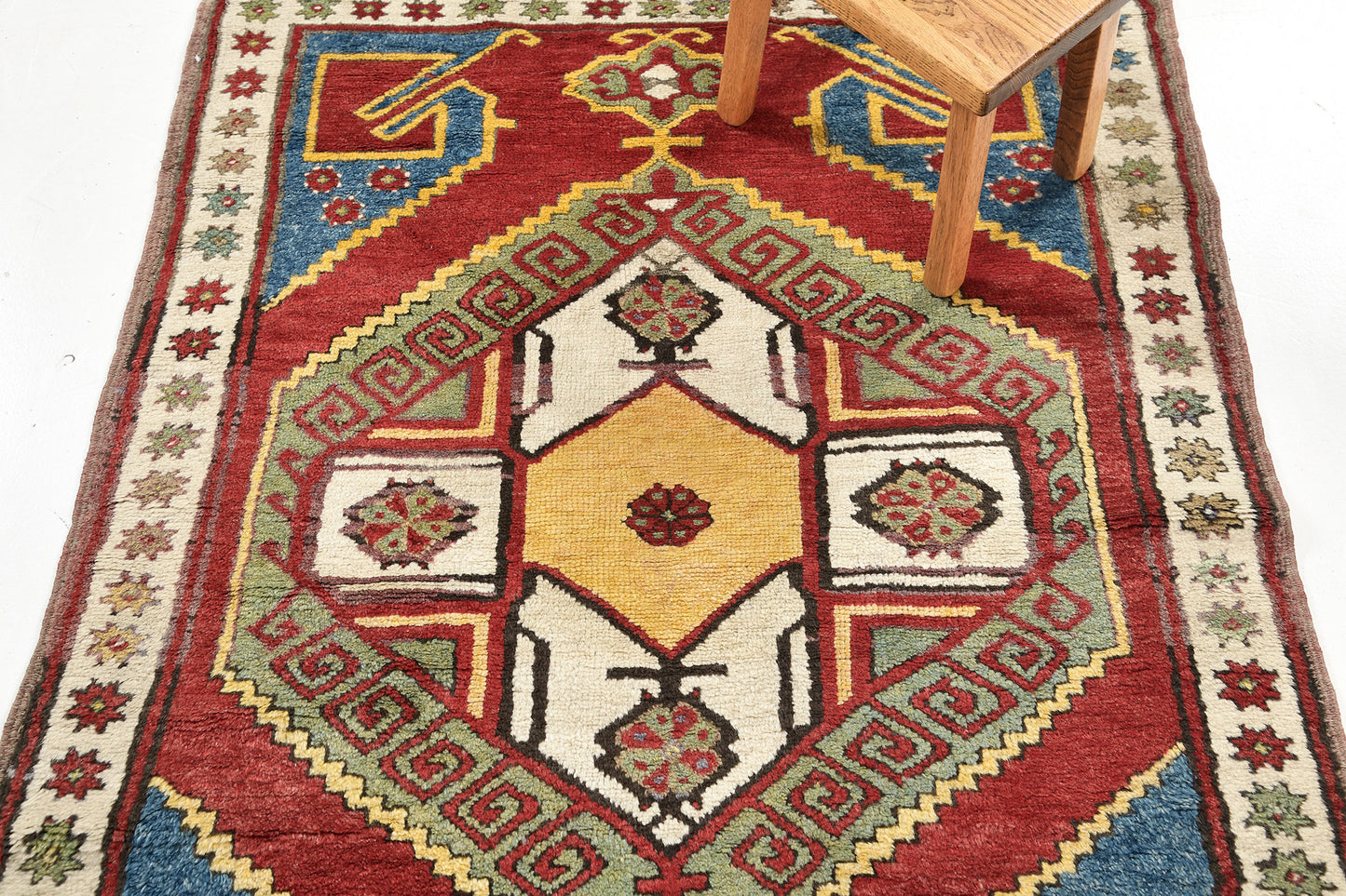 Vintage Turkish Anatolian Rug