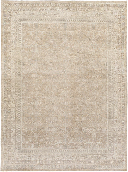Vintage Style Khotan Revival Rug