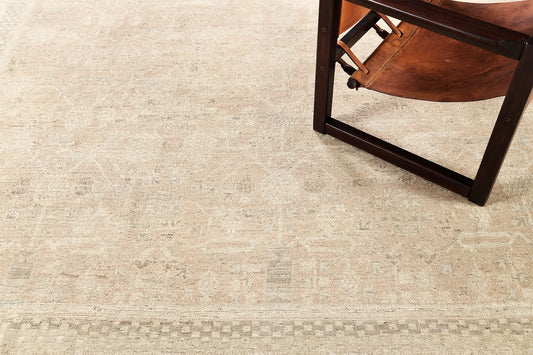 Vintage Style Khotan Revival Rug