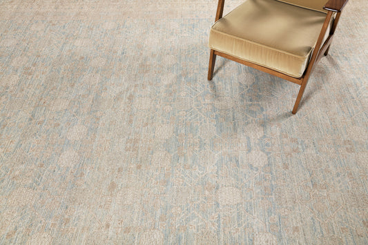 Vintage Style Natural Dye Khotan Design D5458