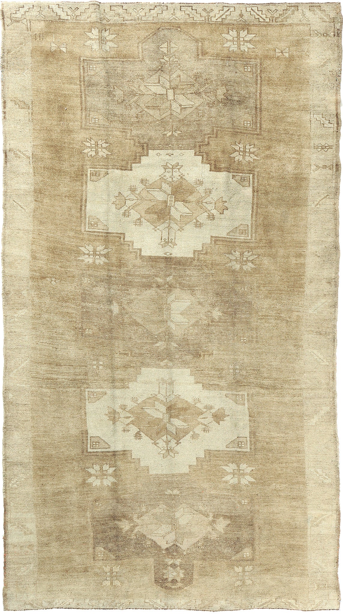 Vintage Turkish Anatolian Kars Rug
