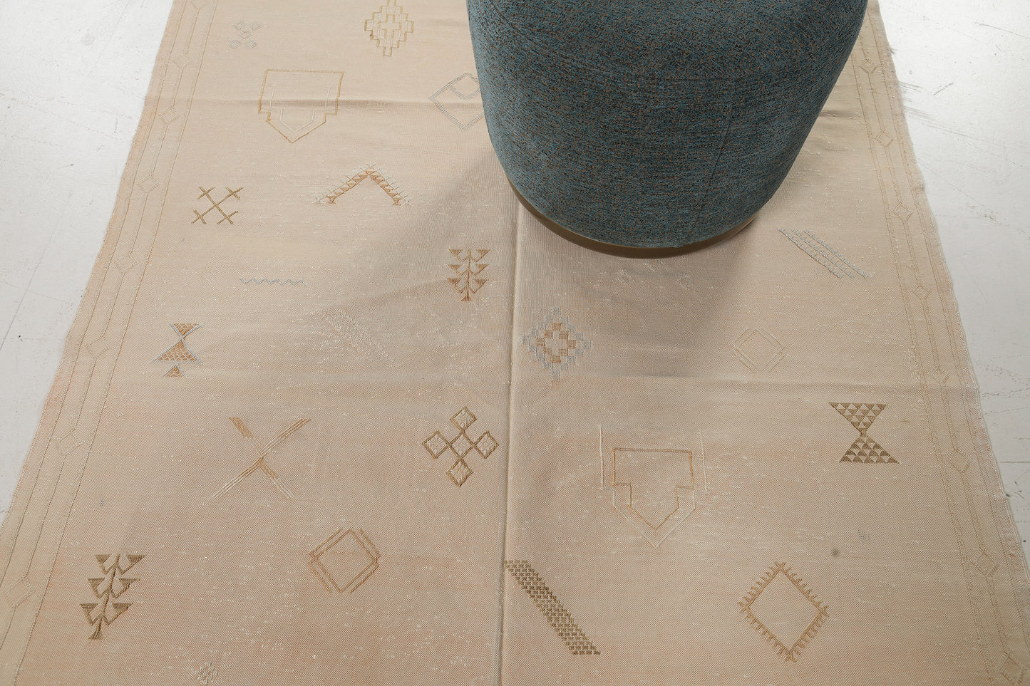 Vintage Style African Tribal Flat Weave Kilim