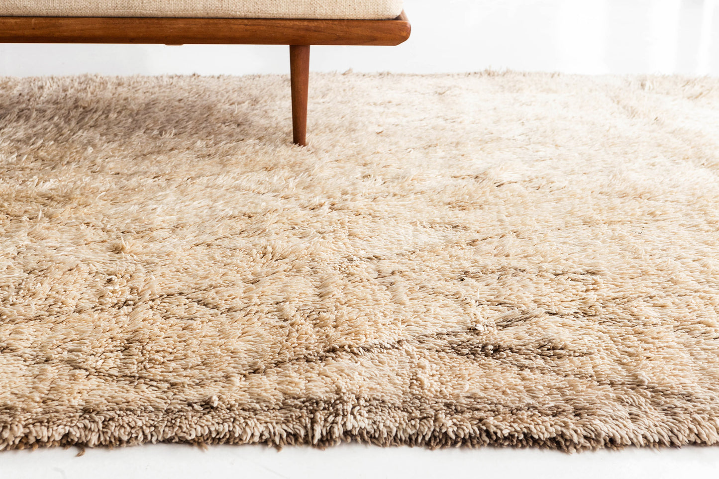 Modern Rug Image 13228 Vintage Moroccan Beni Ourain Tribe Rug