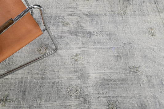 Vintage Style African Tribal Flat Weave Kilim