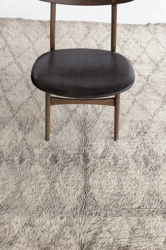 Vintage Moroccan Beni Ourain Tribe Rug