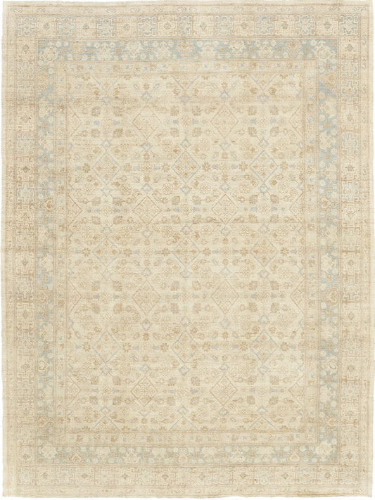 Vintage Style Tabriz Revival Rug