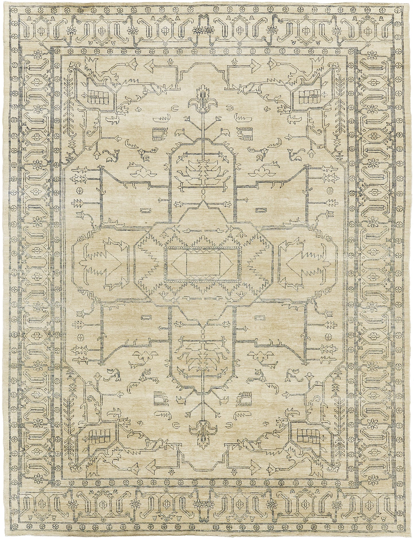 Natural Dye Shirvan Revival Rug