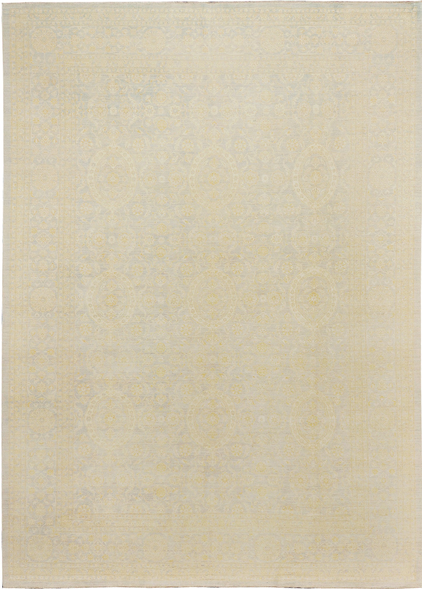 Vintage Style Tabriz Revival Rug