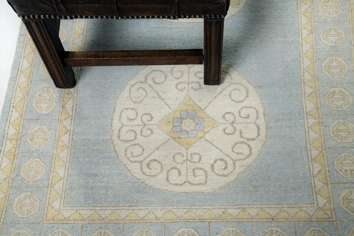 Vintage Style Khotan Design Rug