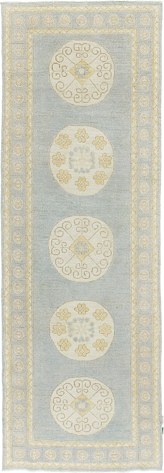 Vintage Style Khotan Design Rug