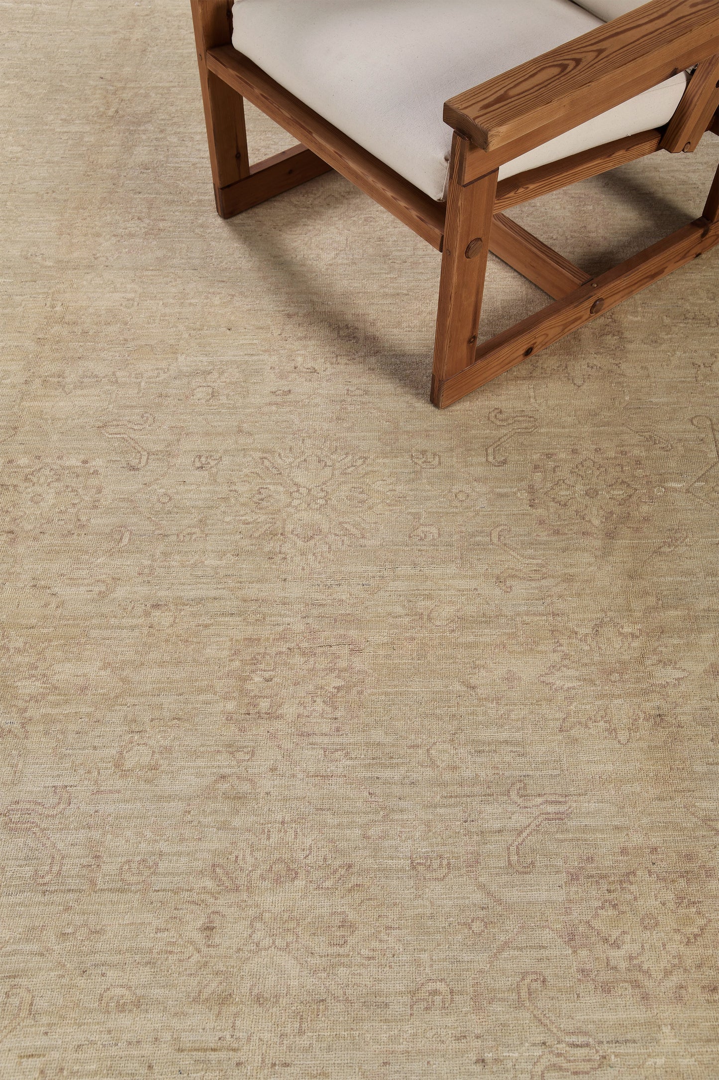 Vintage Style Oushak Revival Rug