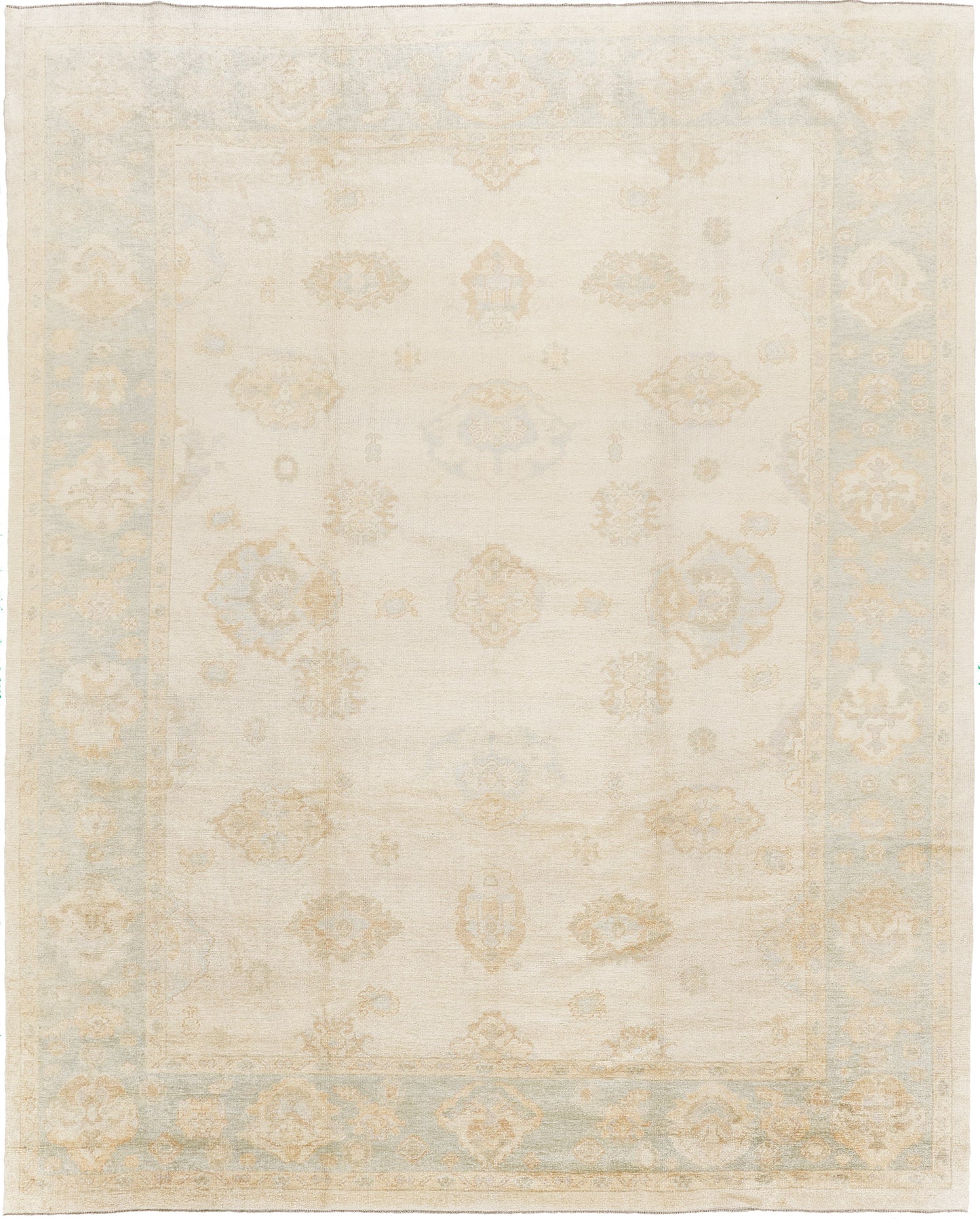 Turkish Oushak Revival Rug