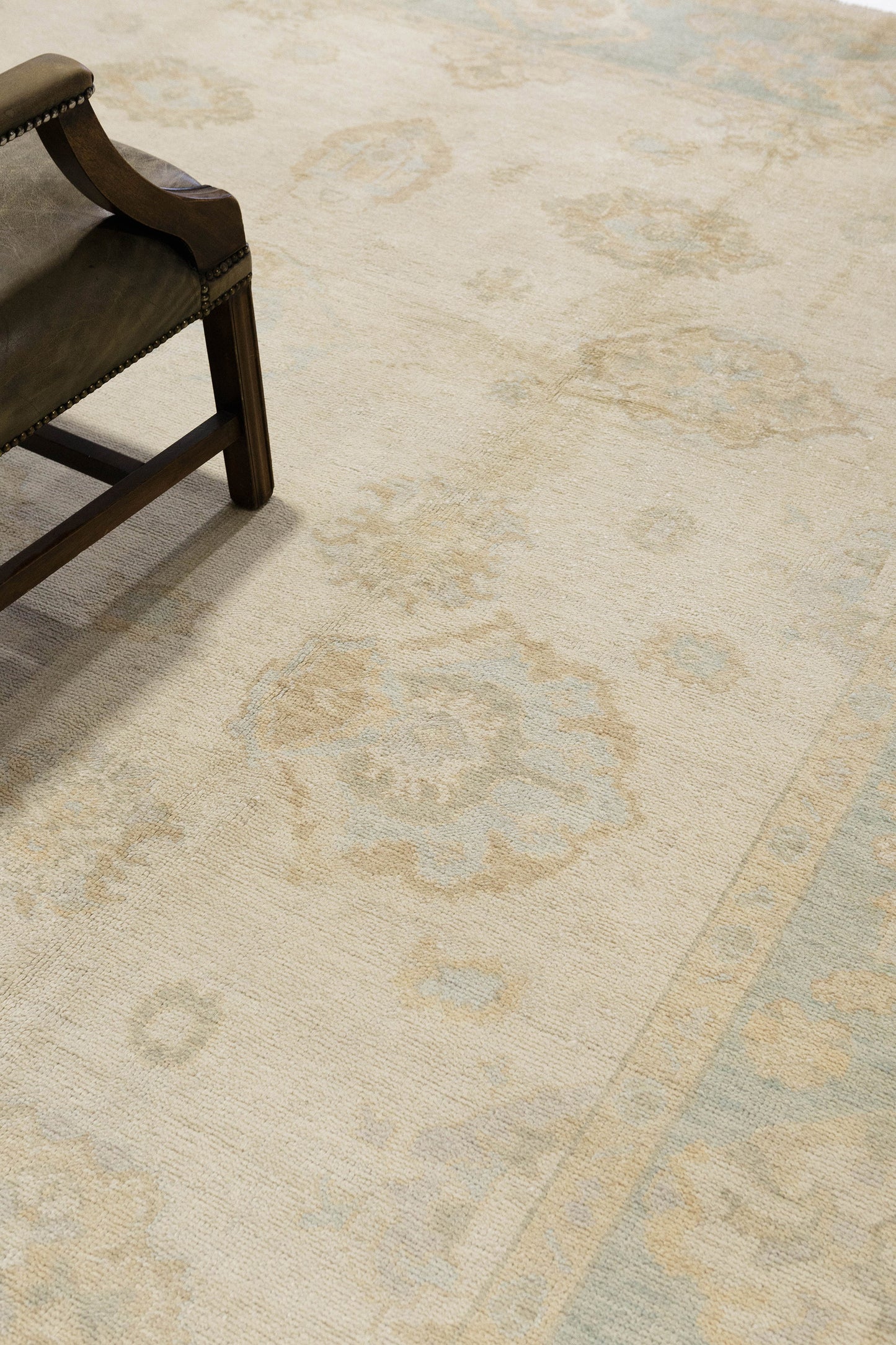 Turkish Oushak Revival Rug