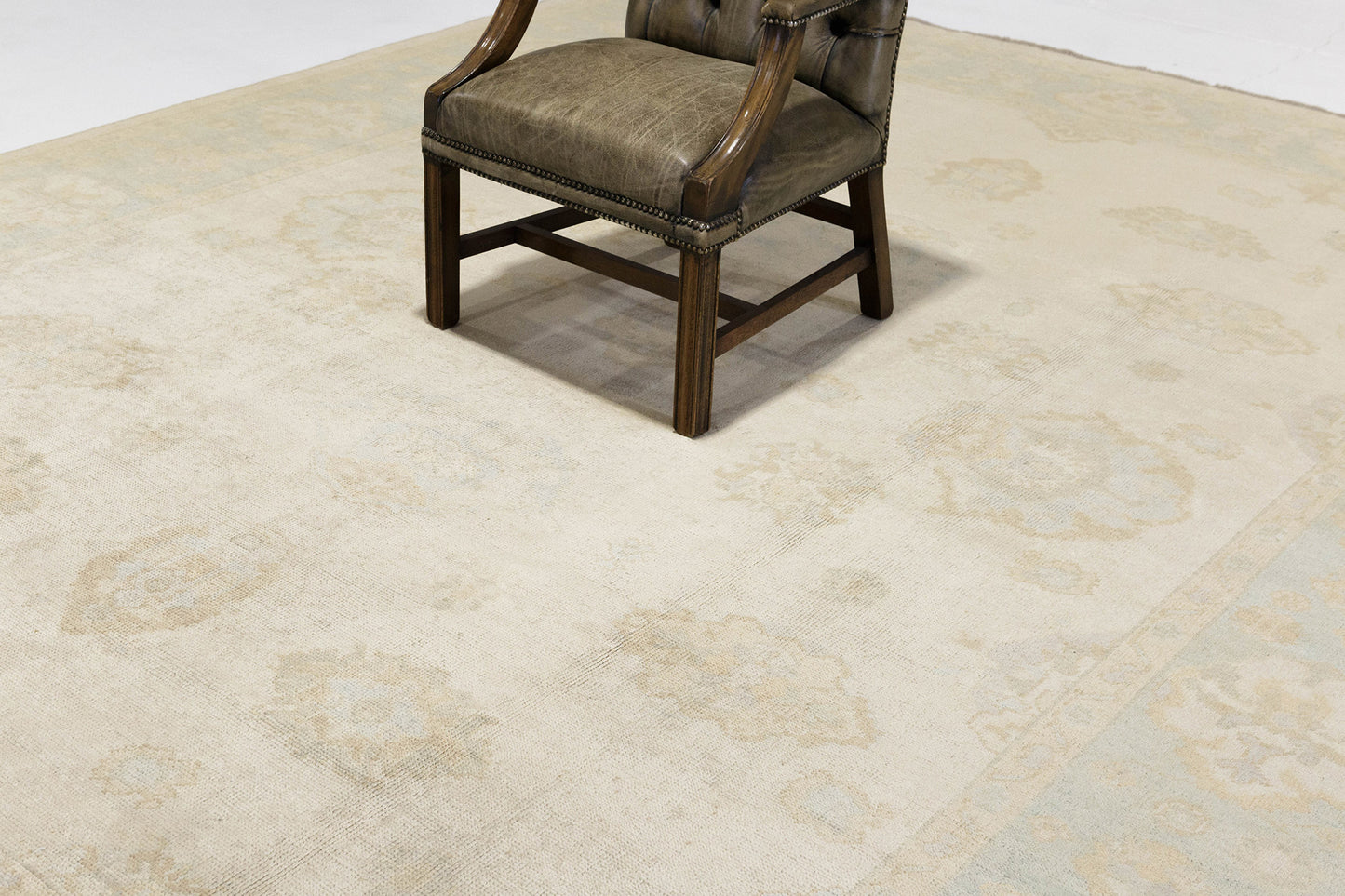 Turkish Oushak Revival Rug