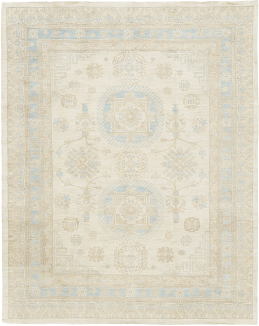 Vintage Style Khotan Revival Rug