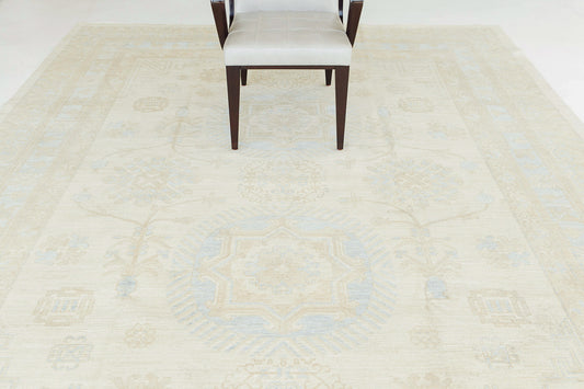 Vintage Style Khotan Revival Rug