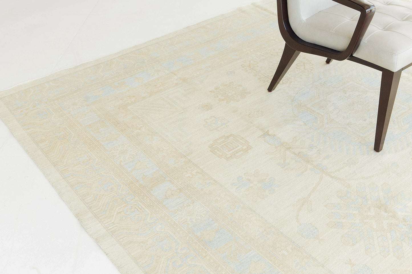Vintage Style Khotan Revival Rug