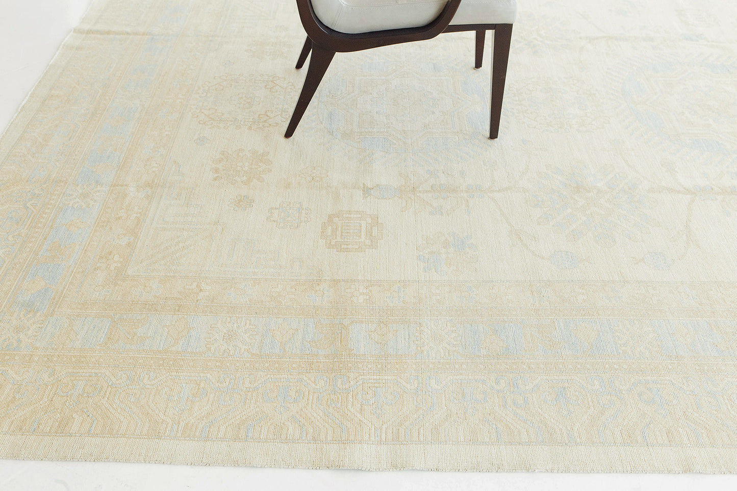 Vintage Style Khotan Revival Rug