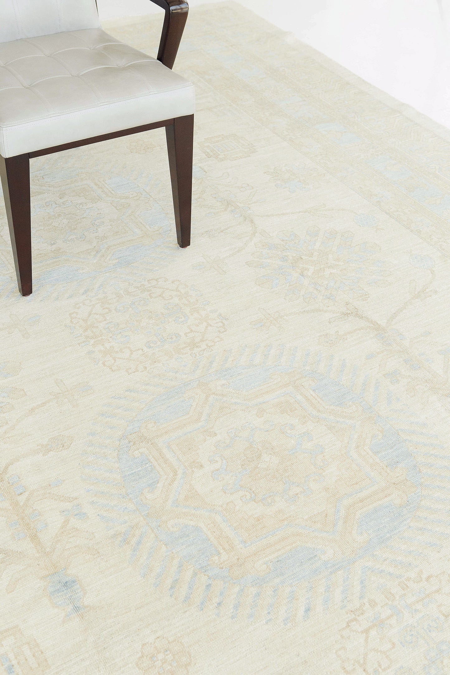 Vintage Style Khotan Revival Rug