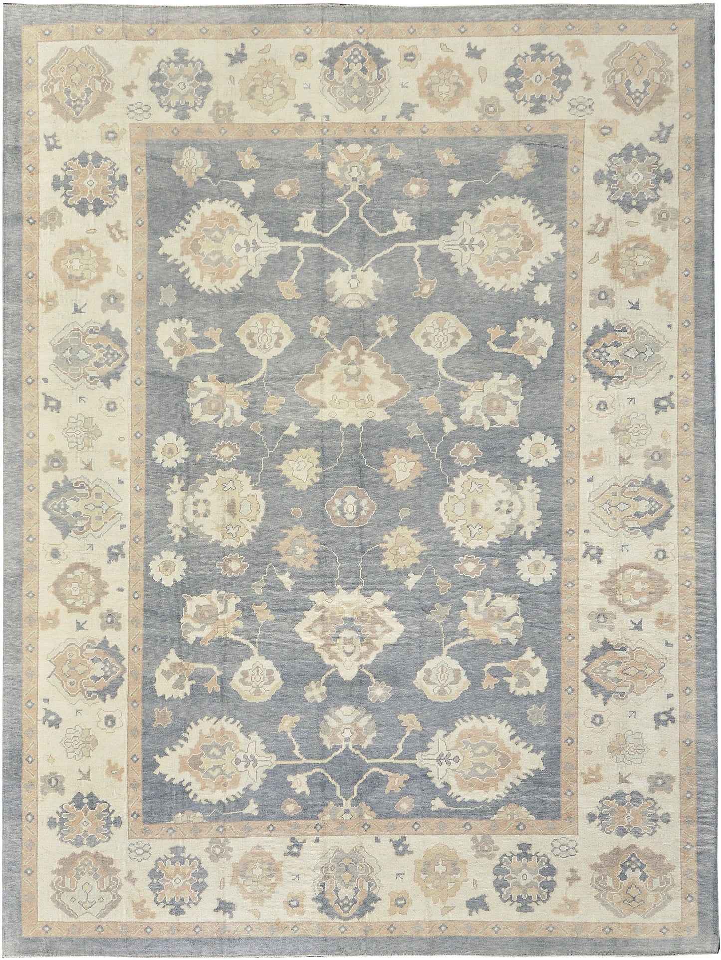 Turkish Oushak Revival Rug