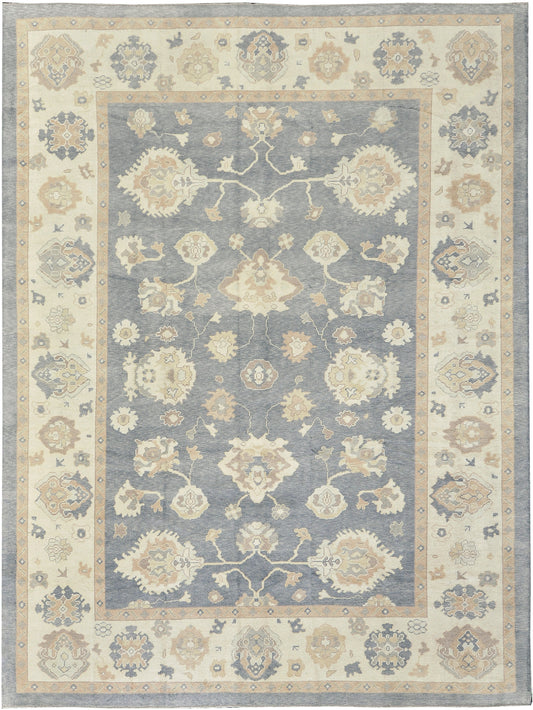 Turkish Oushak Revival Rug