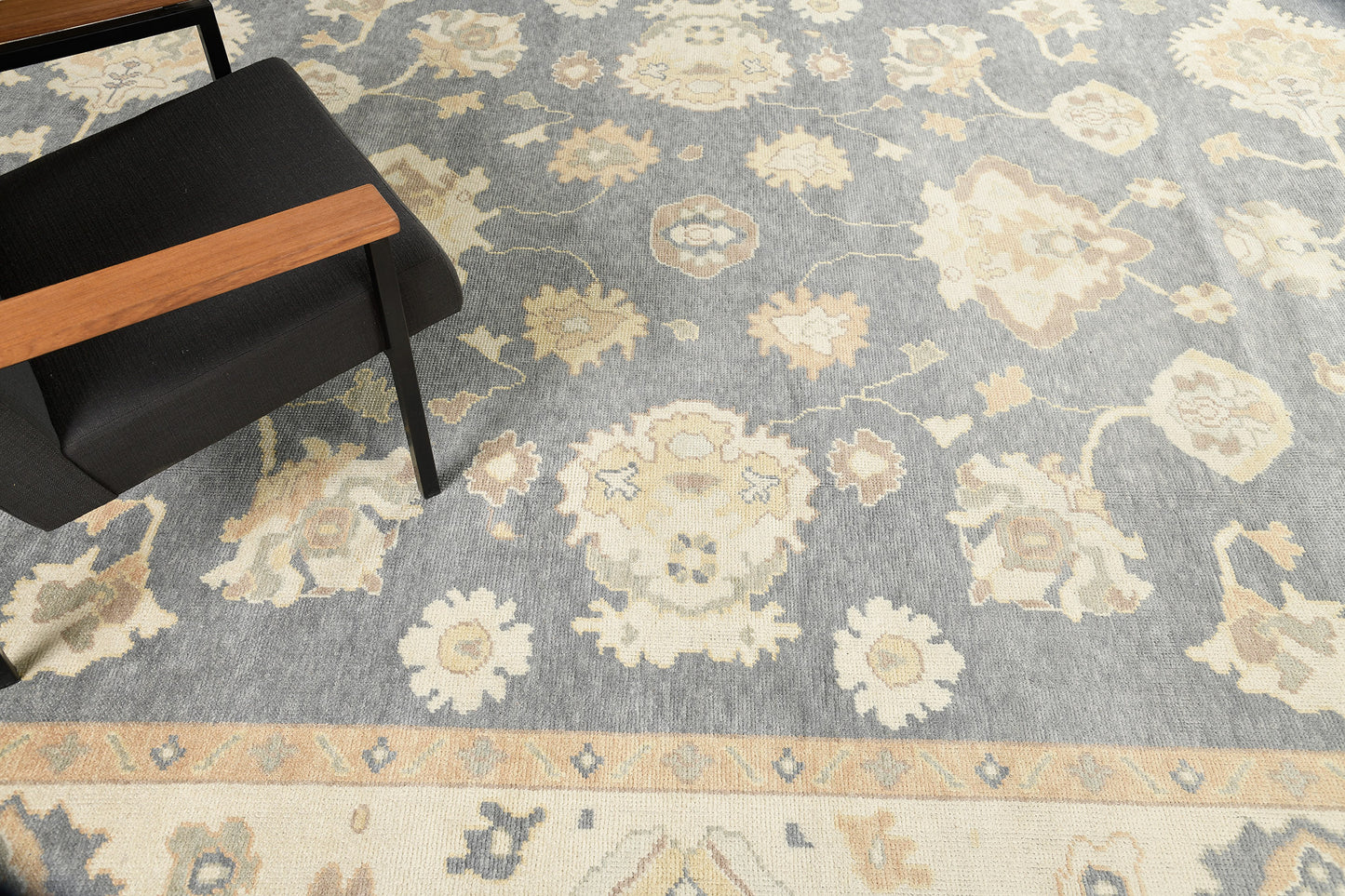 Turkish Oushak Revival Rug