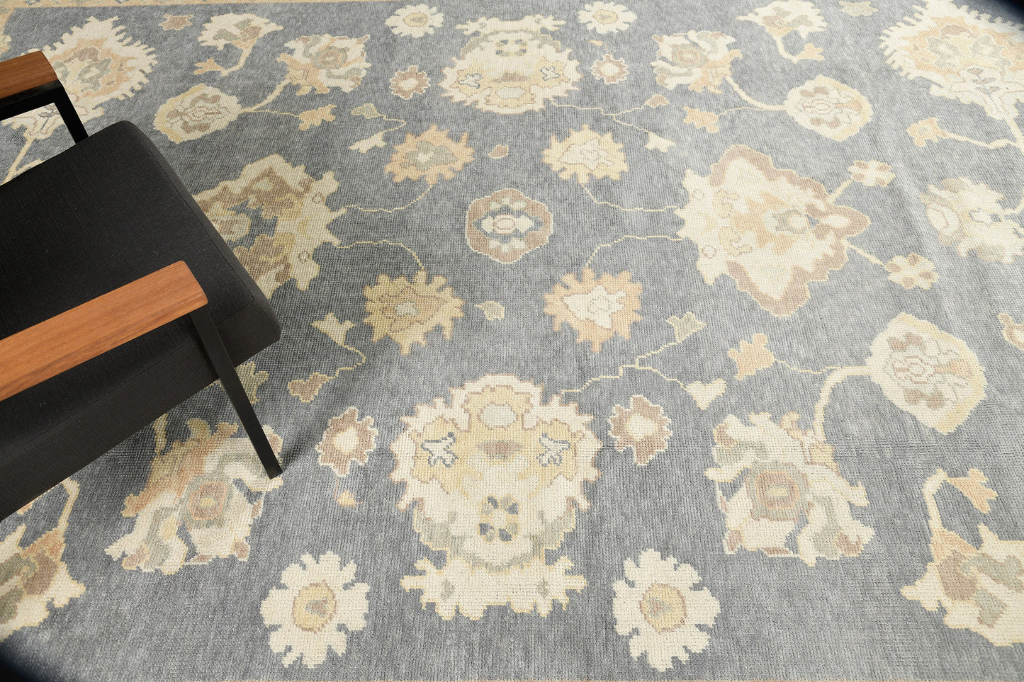 Turkish Oushak Revival Rug