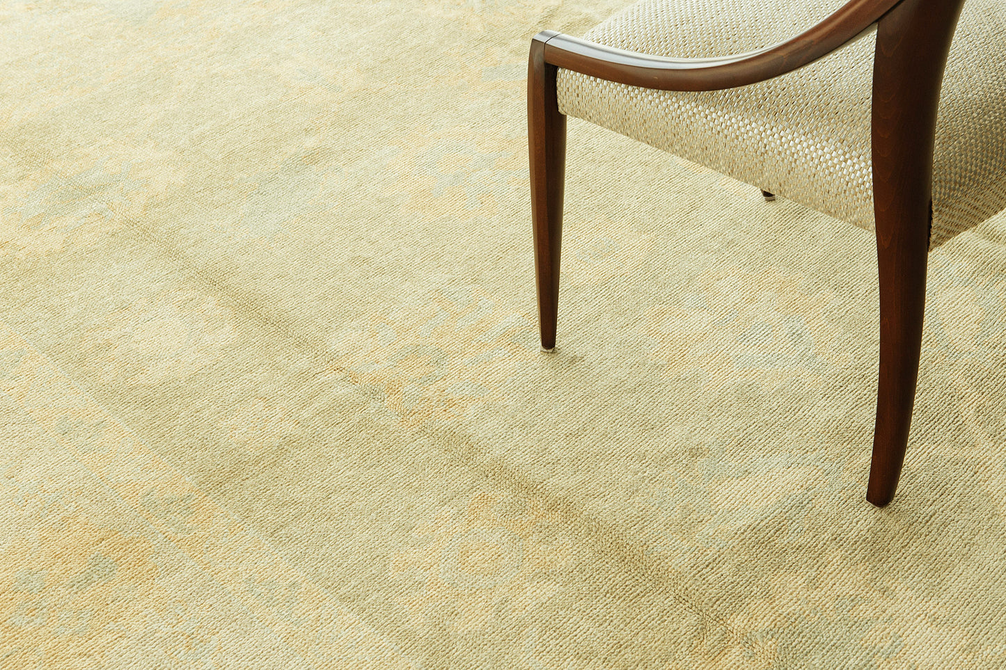 Turkish Oushak Revival Rug