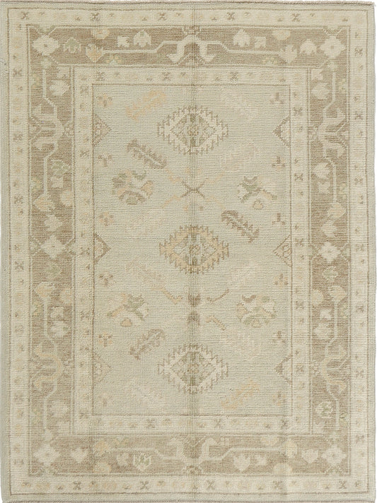 Turkish Oushak Revival Rug